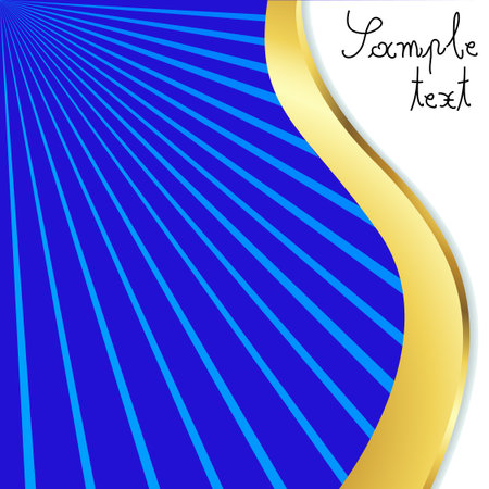 wavy design abstractのイラスト素材
