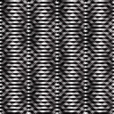 metallic seamless background, abstract texture; vector art illustration; image contains transparencyのイラスト素材