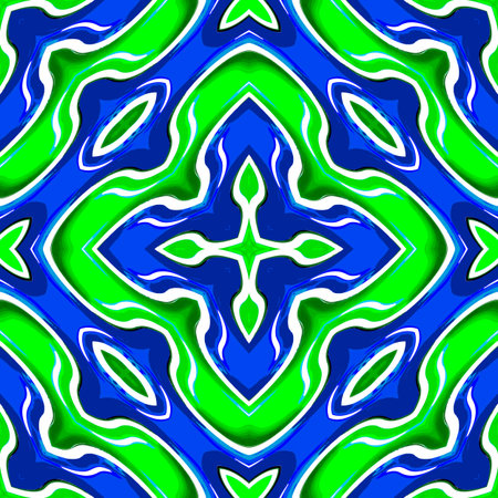 pop art pattern, abstract seamless texture; vector art illustrationのイラスト素材