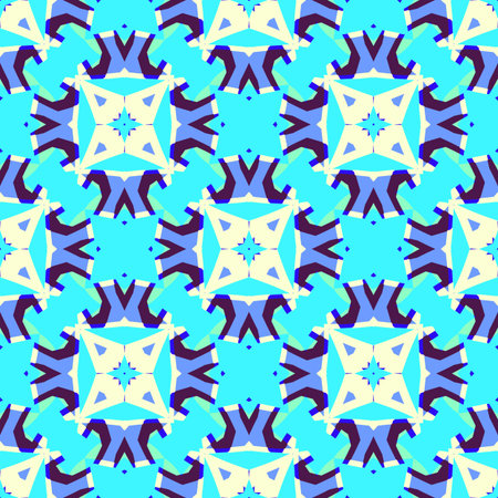colorful abstract geometric texture, abstract seamless pattern, vector art illustrationのイラスト素材