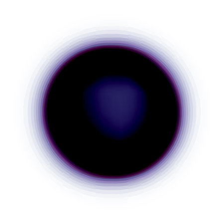 bright blue globe over white background, abstract vector art illustrationのイラスト素材