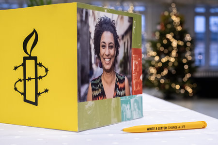 Warsaw / Poland - December 9, 2018: Write for Rights is the world's biggest human rights event...