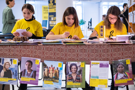 Warsaw / Poland - December 9, 2018: Write for Rights is the world's biggest human rights event...