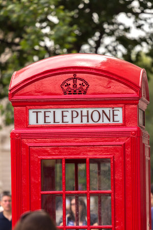 UK Telephone Boxの写真素材