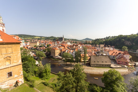 Cesky Krumlov - Czech Republicの写真素材