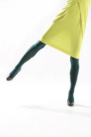 Colored tightsの写真素材