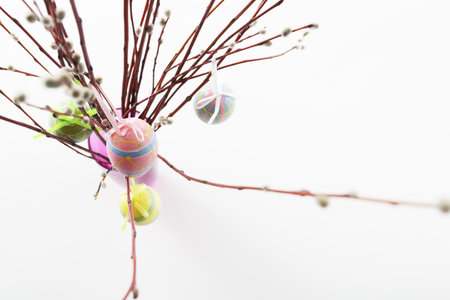 Easter eggs の写真素材