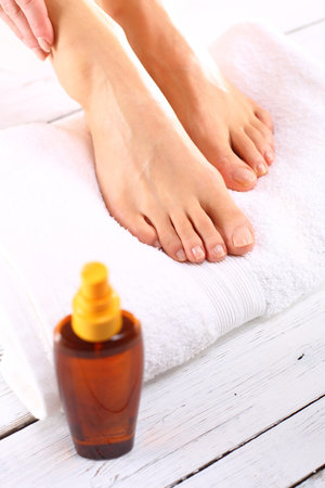 Summer foot careの写真素材