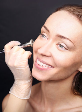 microdermabrasionの写真素材