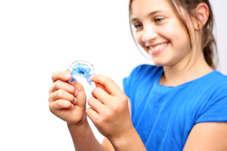 Orthodontic applianceの写真素材