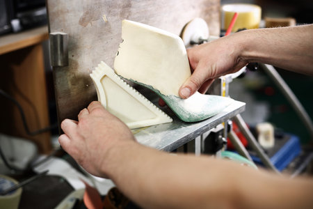 Hooves shoemaker.の写真素材