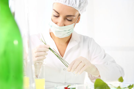 Biotechnology and genetic engineering.の写真素材