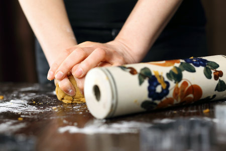 Homemade cookies. Baking cakeの写真素材