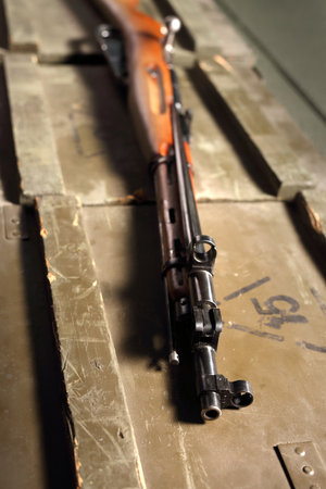 Light machine gunの写真素材