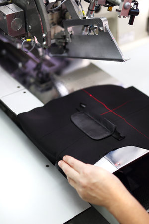 Laser. Cutting room.の写真素材