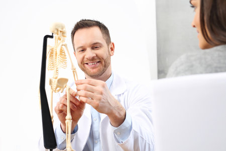 Orthopaedist. Medical specialist.の写真素材