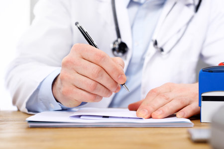 Medical prescription.の写真素材