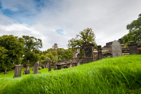Cemetary on Calton Hill, Edinburgh