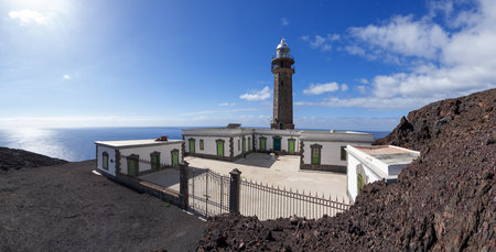 Faro de Orchilla - lighthouse in El Hierro, Canary Islandsの写真素材