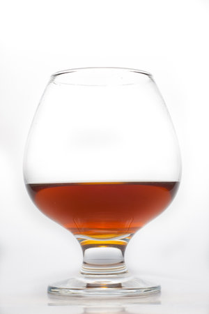 Fresh cognac for relax in nice glassの写真素材