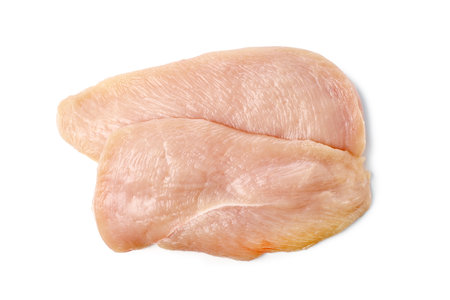 Discover Fresh Chicken Breast Fillets, Perfect for Preparing Healthy and Delicious Mealsの写真素材
