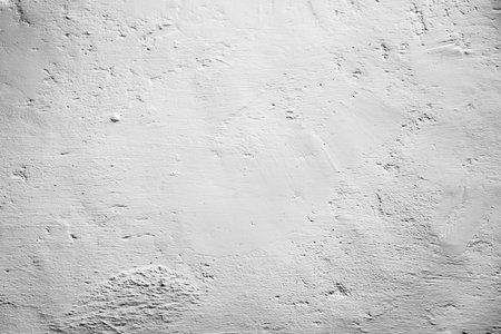 Empty white grunge wall backgroundの写真素材