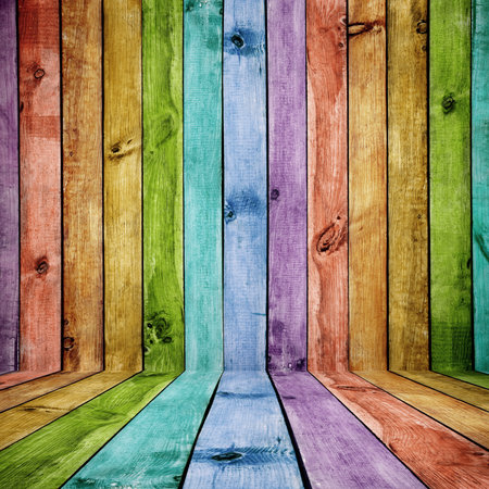 The colour wood texture, natural patterns backgroundの写真素材