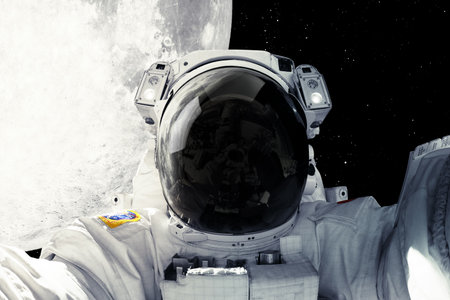 Astronaut in outer space.