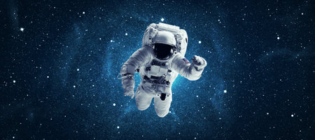 Astronaut in outer space.