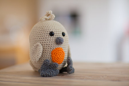Crochet Birdの写真素材