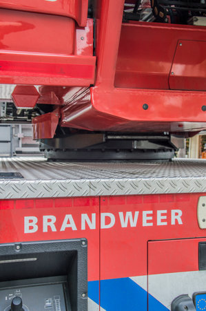 Bottom Of A Truck Of The Fire Department Of Amsterdam The Netherlands 2018