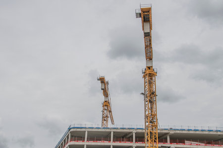 Building A Building At The Bijlmer Amsterdam The Netherlands 2018のeditorial素材