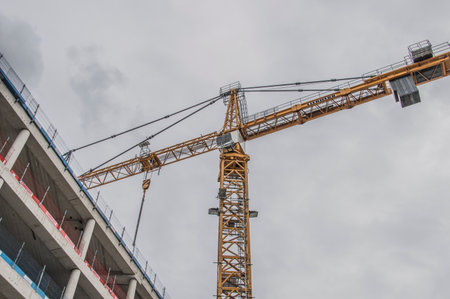 Building A Building At The Bijlmer Amsterdam The Netherlands 2018のeditorial素材
