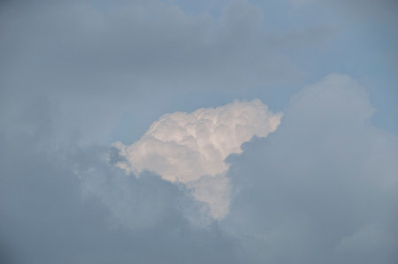Clouds In The Sky At Amsterdam The Netherlands 2018の写真素材