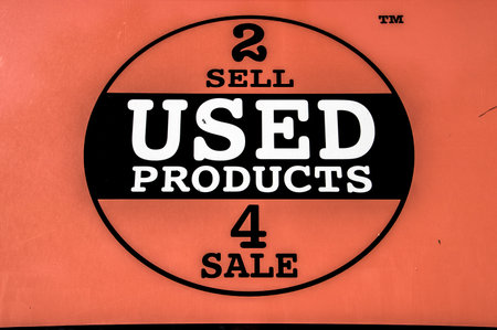 Logo From 2 Sell Used Products 4 Sale Store At Amsterdam The Netherlands 2018のeditorial素材