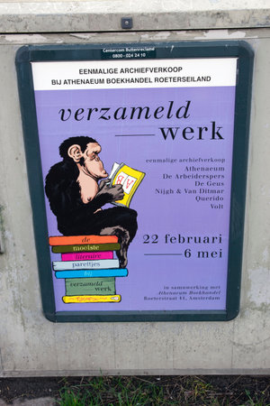 Billboard Verzameld Werk At Amsterdam The Netherlands 2019のeditorial素材