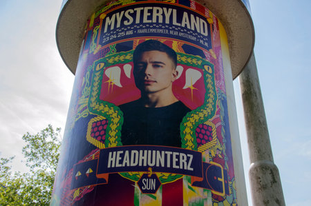 Billboard Mysteryland Headhunterz At Amsterdam The Netherlands 2019