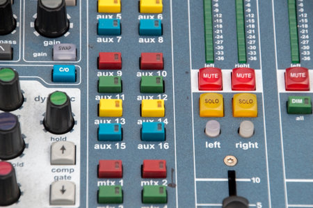 Close Up Of A Pro 1 Live Audio System At Amsterdam The Netherlands 2019