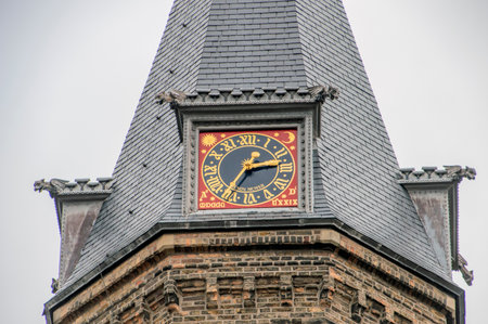 Clock Tower At The Binnenhof Den Haag The Netherlands 2018