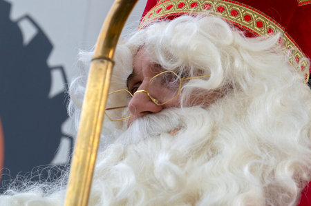 Close Up Sinterklaas At The Sinterklaas Festival Diemen The Netherlands 2019のeditorial素材