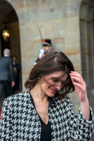 Barbara Visser At The Kings Reception Amsterdam The Netherlands 2020のeditorial素材