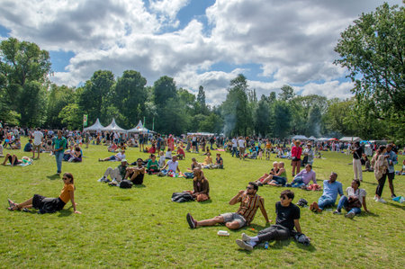 Concert At The Keti Koti Festival At Amsterdam The Netherlands 2019のeditorial素材