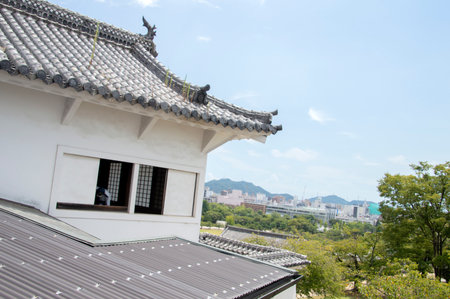 Castle Tower At Himeji Japan 2016のeditorial素材