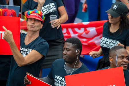 COC Nederlands Boat At The Gay Pride At Amsterdam The Netherlands 2019