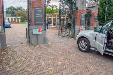 Entrance At Nieuwe Ooster Cemetery At Amsterdam The Netherlands 2018