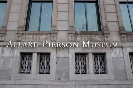Billboard Allard Pierson Museum At Amsterdam The Netherlands 2020