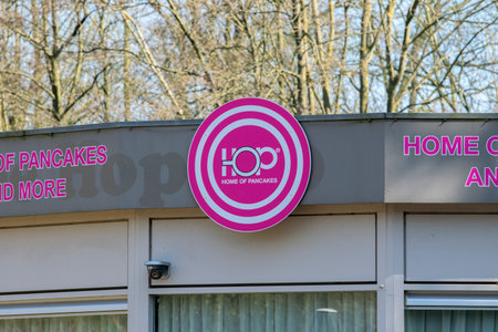 Billboard Hop Pancakes Restaurant At The Amstelpark Park Amsterdam The Netherlands 2020