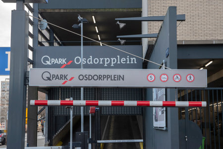 Billboard Qpark Osdorpplein At Amsterdam The Netherlands 2020