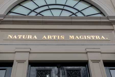 Entrance Natura Artis Magistra Building At Amsterdam The Netherlands 2020