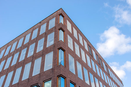 Exterior Of The Police Station At The Linneausstraat At Amsterdam The Netherlands 2019